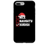 Liste de contrôle drôle des fêtes de Noël kurdes Coque pour iPhone 7 Plus/8 Plus