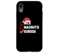 Liste de contrôle drôle des fêtes de Noël kurdes Coque pour iPhone XR