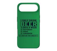 Liste de contrôle « I Only Drink Beer » 3 Jours par Semaine Coque pour iPhone Air
