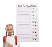 Liste de contrôle Mémo Board Planner Board | Board de mémoire de liste de contrôle | Tableau de routine pour les | Mon tableau des tâches pour les | Tableau de corvée réutilisable ave