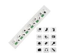 Liste de contrôle pour les essentiels de camping - Organiseur de liste d'emballage de voyage durable, inventaire d'équipements d'aventure | Accessoires de sac à dos de randonnée, suivi de bagages de