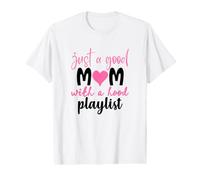Liste de Lecture Just A Good Mom with A Hood T-Shirt Graphique avec Valeur