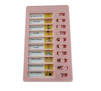 Liste de tâches à faire, Tableau todo list, avec 10 cartes blanches et 88 autocollants, Pour enfants non verbaux et autistes (Rose)