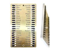 Liste d'épicerie en métal | Coussin de liste d'épicerie pour les dépenses intelligentes : développez des habitudes de dépenses intelligentes, cultivez un état d' frugal, restez organisé