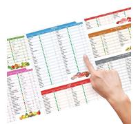 Liste des aliments respectueux des reins - Raboteuse de repas pour régime rénal, tableau de recettes à faible teneur en sodium et potassium, brochure de sensibilisation pour les reins, guide