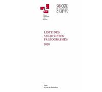 Liste Des Archivistes Paléographes
