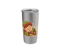 Liste des choses à faire pour la sieste des elfes Gobelet isotherme en acier inoxydable double paroi