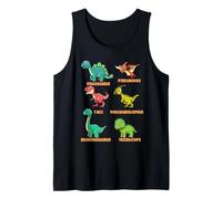 Liste des Dinosaures T Rex Stegosaurus Pteranodos Débardeur