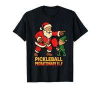 Liste des méchants du Père Noël ELF probatoire de Pickleball T-Shirt