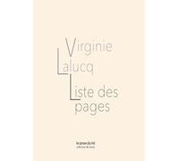 Liste des pages