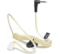 Listen Only Écouteurs à Tube Acoustique-Jack 3,5 mm-One Ear-Casque avec Armature symétrique-Casque pour Radio,Microphones de Haut-Parleur