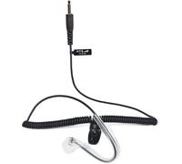 Listen Only In-Ear Earphones with Symmetrical Armature 3.5 mm Jack for Radios and Microphones (Black)