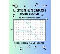 Listen & Search: Word Search: 75 Hit Songs of 2024