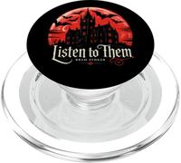 Listen to Them - Citation de Bram Stoker Vampire Dracula PopSockets PopGrip pour MagSafe