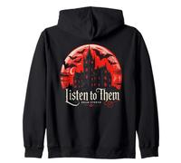 Listen to Them - Citation de Bram Stoker Vampire Dracula Sweat à Capuche