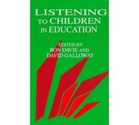 Listening to Children in Education Ronald Davie (Auteur)
