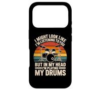 Listening to You Playing My Drums Batterie de Batterie Coque pour iPhone 17 Pro