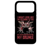 Listening to You Playing My Drums Batterie de Batterie Coque pour iPhone 17 Pro Max
