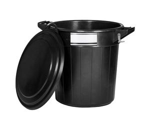 Lister Conteneur alimentaire avec couvercle, 40 litres avec fermeture et étiquette inscriptible