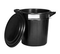 Lister Conteneur pour aliments avec couvercle, 40 litres avec fermeture et étiquette inscriptible