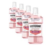 Listerine - Bain de bouche Clinical Solutions Gencives - Goût menthe douce, sans alcool - Réduit les bactéries de la plaque dentaire et protège les gencives - Efficacité cliniquement prouvée