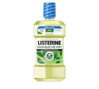Listerine Bain de Bouche Fraîcheur Thé Vert Sans Alcool Goût Léger 500 ml | Hygiène bucco-dentaire complète et protection contre la plaque - Haleine fraîche durable - Avec fluorure - Thé vert