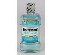 LISTERINE Bain de Bouche Menthe 600ml - 12 bouteilles goût doux, lutte efficace contre la plaque dentaire & haleine fraîche, pack avantage 7,2 litres