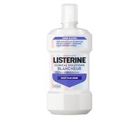 Listerine Bain de bouche Soin Blancheur goût plus léger Menthe douce 500 ml