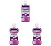 Listerine Bain de Bouche Quotidien Total Care (bouteille de 250 ml) - Soin bucco-dentaire protection émail 10 bénéfices en 1 - Haleine fraîche durable (Lot de 3)