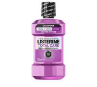 Listerine Bain de Bouche Quotidien Total Care Goût Intense 250 ML | Hygiène bucco-dentaire complète et protection contre les caries - Haleine fraîche - Avec fluorure - Menthe intense