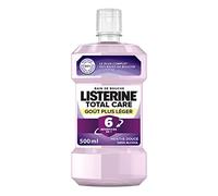 Listerine – Bain de bouche Quotidien Total Care – 6 bénéfices en 1 – Goût menthe douce – 500 ml