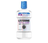 Listerine Bain de Bouche Total Care Sans Alcool Goût Extra Léger 500 ml | Hygiène bucco-dentaire complète et protection contre les caries - Avec fluorure - Menthe extra douce