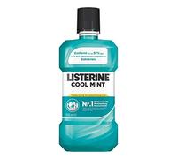LISTERINE Cool Mint Lot de 3 bains de bouche antibactériens au goût de menthe fraîche pour des dents saines 3 x 500 ml