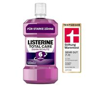 LISTERINE Total Care Protection dentaire (500 ml) - Vainqueur du test Stiftung Warentest, effet 6 en 1, haleine fraîche 24 h, protège contre les caries et les problèmes de gencives, bain de bouche