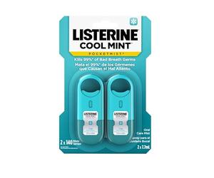 Listerine Pocketmist Cool Mint, 2 Count by Listerine