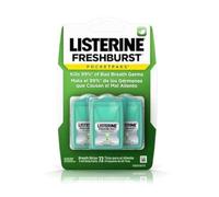 Listerine Pocketpaks 3 pack de 24 bandes rafraichissantes d'haleine
