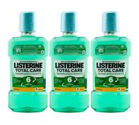 Listerine Rince-Bouche Zahnfleisch-Schutz 3 X 600ml Total Soin 6in1 Effet