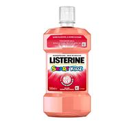 LISTERINE Smart Kidz Mild Berry 500 ml Bain de bouche antibactérien pour enfants sans alcool et sans sucre Protège contre les caries dentaires Convient aux enfants à partir de 6 ans
