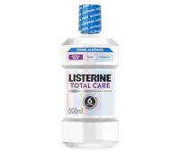Listerine Total Care Extra Doux Sans Alcool Bain de bouche extra doux sans alcool avec huiles essentielles et fluorure Action 6 en 1 avec protection contre les caries et réduction de la plaque