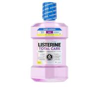 Listerine Total Care Mild Bain de bouche doux sans alcool avec huiles essentielles et fluorure action 6 en 1 anti-caries et réduction de la plaque dentaire 1000 ml