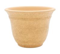 Listo The HC Companies Sierra Pot Rond à Auto-arrosage en Plastique léger pour Herbes, Plantes d'intérieur/d'extérieur et Plus Encore 19 cm Sable de l’Arizona