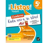 ¡Listos! Espagnol 5e – Cahier élève – Éd. 2021 – Hatier