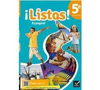 ¡Listos! espagnol 5e - Éd. 2021 - Livre élève Ghislaine Geoffray (Auteur), Mélanie Melchor (Auteur), Fatiha Merimi (Auteur), Ana Maria Palomo Delfa (Auteur), Raquel Palomo Delfa (Auteur), Marie-Luce P