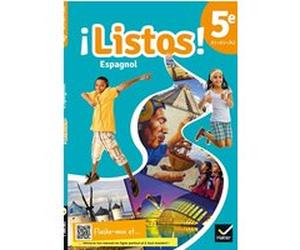 ¡Listos! espagnol 5e - Éd. 2021 - Livre élève Ghislaine Geoffray (Auteur), Mélanie Melchor (Auteur), Fatiha Merimi (Auteur), Ana Maria Palomo Delfa (Auteur), Raquel Palomo Delfa (Auteur), Marie-Luce P