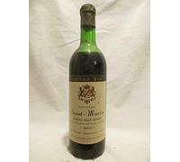 listrac château saint-martin rouge 1970 - bordeaux