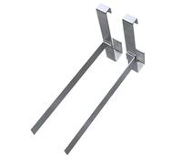 lisutupode 2 Supports De Cadre En Nid D'abeille 21x15cm Perchoir De Ruche, Support De Cadre De Ruche En Acier Inoxydable Durable Perche En Acier Inoxydable Pour Le Cadre De La Ruche D'abeille