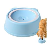 lisutupode Bol à Eau pour Animaux de Compagnie, Bol à Eau de Chien, Bol de Chiens à l'épreuve des déversements Feeder à Eau Lente sans Astuce, Bol à Boisson Lente Portable, conteneur d'alimentation