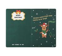 lisutupode Cartes de Noël pop-up mignonnes | Carte de Noël pop-up pour enfants, famille, amis, maison