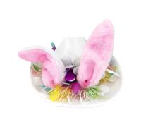 lisutupode Chapeau Lapin De Pâques,Couvre-Chef Occidental pour Fêtes et Saisons - Chapeau de Pâques Cowgirl - pour Carnavals Chasses aux Œufs Anniversaires Réunions Familiales Célébrations Bals