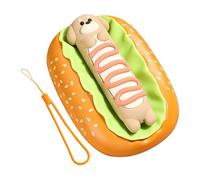 lisutupode Chauffe-mains portable | Chauffe-mains portable avec batterie de 2000 mAh et 3 niveaux, appareil de chaleur pour mains en forme de hot dog | pour école, maison, chambre, bureau